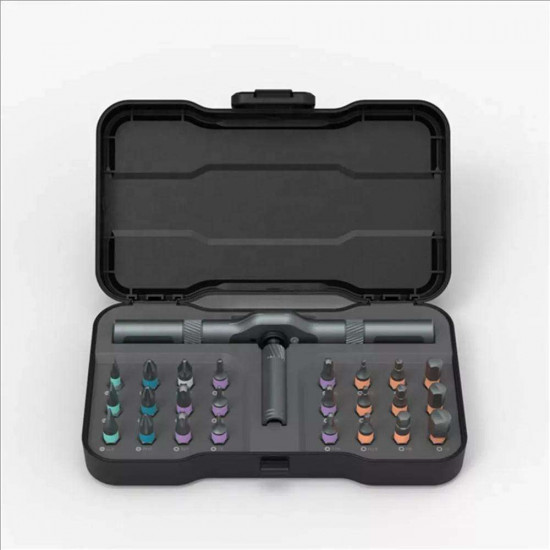 New 50-in-1 Multi-Function Ratchet Screwdriver Set with Magnetic High-Hardness Bits for Home Repair Tools