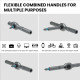 New 50-in-1 Multi-Function Ratchet Screwdriver Set with Magnetic High-Hardness Bits for Home Repair Tools